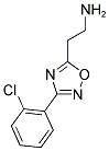 2-[3-(2-CHLORO-PHENYL)-[1,2,4]OXADIAZOL-5-YL]-ETHYLAMINE Struktur