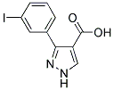 3-(3-IODOPHENYL)-PYRAZOLE-4-CARBOXYLIC ACID Struktur