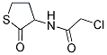 3-CHLOROACETAMIDO-2-OXO-TETRAHYDROTHIOPHENE Struktur