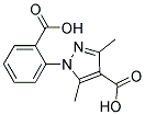 1-(2-CARBOXYPHENYL)-3,5-DIMETHYL-1H-PYRAZOLE-4-CARBOXYLIC ACID Struktur