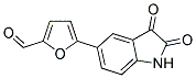 5-(2,3-DIOXO-2,3-DIHYDRO-1H-INDOL-5-YL)-2-FURALDEHYDE Struktur