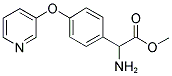 METHYL 2-AMINO-2-(4-(PYRIDIN-3-YLOXY)PHENYL)ACETATE Struktur