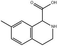 7-METHYL-1,2,3,4-TETRAHYDRO-ISOQUINOLINE-1-CARBOXYLIC ACID Struktur