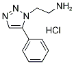 2-(5-PHENYL-[1,2,3]TRIAZOL-1-YL)-ETHYLAMINE HCL Struktur