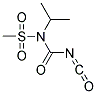 ISOPROPYL(METHYLSULFONYL)CARBAMIC ISOCYANATE Struktur