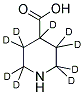 4-PIPERIDINE-D9-CARBOXYLIC ACID Struktur