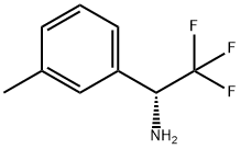 (1R)-2,2,2-TRIFLUORO-1-(3-METHYLPHENYL)ETHYLAMINE Struktur