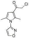 2-CHLORO-1-(1-ISOXAZOL-3-YL-2,5-DIMETHYL-1H-PYRROL-3-YL)ETHANONE Struktur