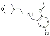 N-(5-CHLORO-2-ETHOXYBENZYL)-2-MORPHOLIN-4-YLETHANAMINE Struktur