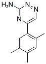 5-(2,4,5-TRIMETHYL-PHENYL)-[1,2,4]TRIAZIN-3-YLAMINE Struktur