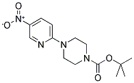 1-BOC-4-(5-NITRO-2-PYRIDYL)PIPERAZINE Struktur