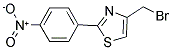 4-BROMOMETHYL-2-(4-NITRO-PHENYL)-THIAZOLE Struktur
