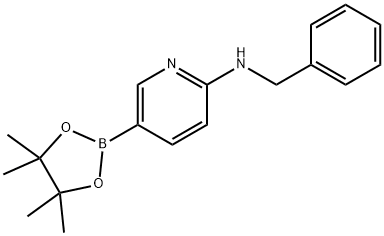 2-(BENZYLAMINO)PYRIDINE-5-BORONIC ACID PINACOL ESTER price.