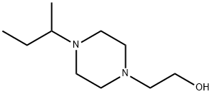 2-[4-(2-BUTYL)-PIPERAZIN-1-YL]-ETHANOL Struktur