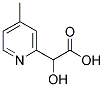 4-METHYL-2-PYRIDINEGLYCOLIC ACID Struktur