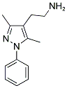 2-(3,5-DIMETHYL-1-PHENYL-1H-PYRAZOL-4-YL)ETHYLAMINE Struktur