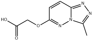 (3-METHYL-[1,2,4]TRIAZOLO[4,3-B]PYRIDAZIN-6-YLOXY)-ACETIC ACID Struktur