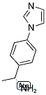 (R)-1-(4-(1H-IMIDAZOL-1-YL)PHENYL)ETHANAMINE Struktur