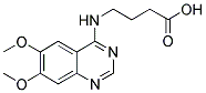 4-(6,7-DIMETHOXY-QUINAZOLIN-4-YLAMINO)-BUTYRIC ACID Struktur