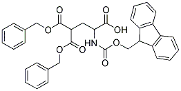 FMOC-DL-GLA(OBZL)2-OH Struktur