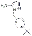 1-(4-TERT-BUTYLBENZYL)-1H-PYRAZOL-5-AMINE Struktur