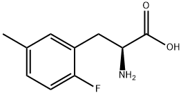 2-FLUORO-5-METHYL-DL-PHENYLALANINE Struktur