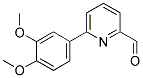 6-(3,4-DIMETHOXYPHENYL)PYRIDINE-2-CARBALDEHYDE Struktur