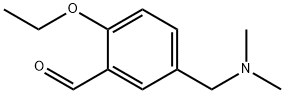 5-[(DIMETHYLAMINO)METHYL]-2-ETHOXYBENZALDEHYDE Struktur