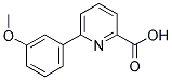 6-(3-METHOXYPHENYL)PYRIDINE-2-CARBOXYLIC ACID Struktur