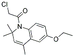 1-(CHLOROACETYL)-6-ETHOXY-2,2,4-TRIMETHYL-1,2-DIHYDROQUINOLINE Struktur