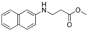 METHYL 3-(2-NAPHTHYLAMINO)PROPANOATE Struktur