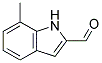 7-METHYL-1H-INDOLE-2-CARBALDEHYDE Struktur