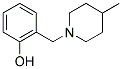 2-(4-METHYL-PIPERIDIN-1-YLMETHYL)-PHENOL Struktur