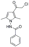 N-[3-(CHLOROACETYL)-2,5-DIMETHYL-1H-PYRROL-1-YL]BENZAMIDE Struktur