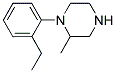 1-(2-ETHYLPHENYL)-2-METHYLPIPERAZINE Struktur