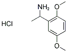 1-(2,5-DIMETHOXYPHENYL)ETHANAMINE HYDROCHLORIDE Struktur