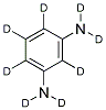 1,3-BENZENEDIAMINE-D8 Struktur