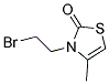 3-(2-BROMOETHYL)-4-METHYL-1,3-THIAZOL-2(3H)-ONE Struktur