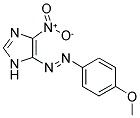 5-[(E)-(4-METHOXYPHENYL)DIAZENYL]-4-NITRO-1H-IMIDAZOLE Struktur