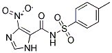 N-[(4-METHYLPHENYL)SULFONYL]-4-NITRO-1H-IMIDAZOLE-5-CARBOXAMIDE Struktur