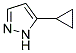 5-CYCLOPROPYL-1H-PYRAZOLE Struktur