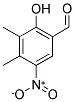 2-HYDROXY-3,4-DIMETHYL-5-NITRO-BENZALDEHYDE Struktur