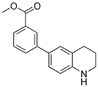 3-(1,2,3,4-TETRAHYDRO-QUINOLIN-6-YL)-BENZOIC ACID METHYL ESTER Struktur