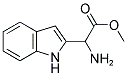 AMINO-(1H-INDOL-2-YL)-ACETIC ACID METHYL ESTER Struktur