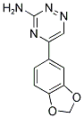 5-BENZO[1,3]DIOXOL-5-YL-[1,2,4]TRIAZIN-3-YLAMINE Struktur