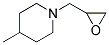 4-METHYL-1-OXIRANYLMETHYL-PIPERIDINE Struktur
