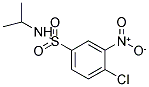 4-CHLORO-N-ISOPROPYL-3-NITROBENZENESULFONAMIDE Struktur