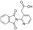 3-(2-N-PHTHALIMIDYL) PYRIDYLACETIC ACID Struktur