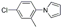 1-(4-CHLORO-2-METHYL-PHENYL)-1H-PYRROLE Struktur