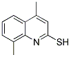 4,8-DIMETHYLQUINOLINE-2-THIOL Struktur